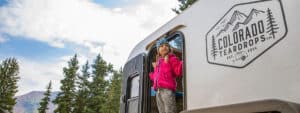 Camping with kids in a Colorado Teardrop