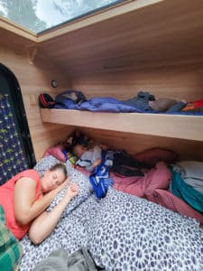 Sleeping in comfort is essential when camping with kids